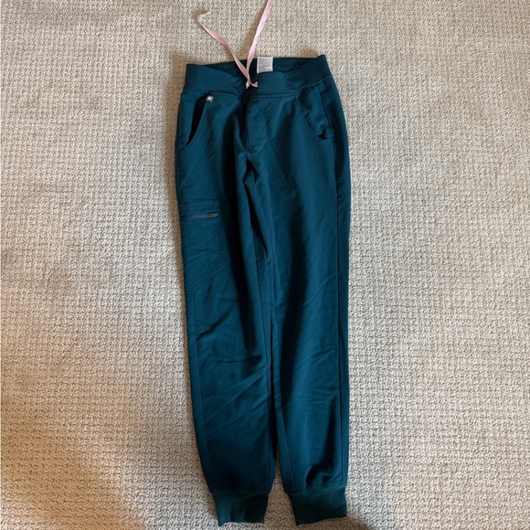 Caribbean Blue Zamora™ - Jogger Scrub Pants - Picture 2 of 2